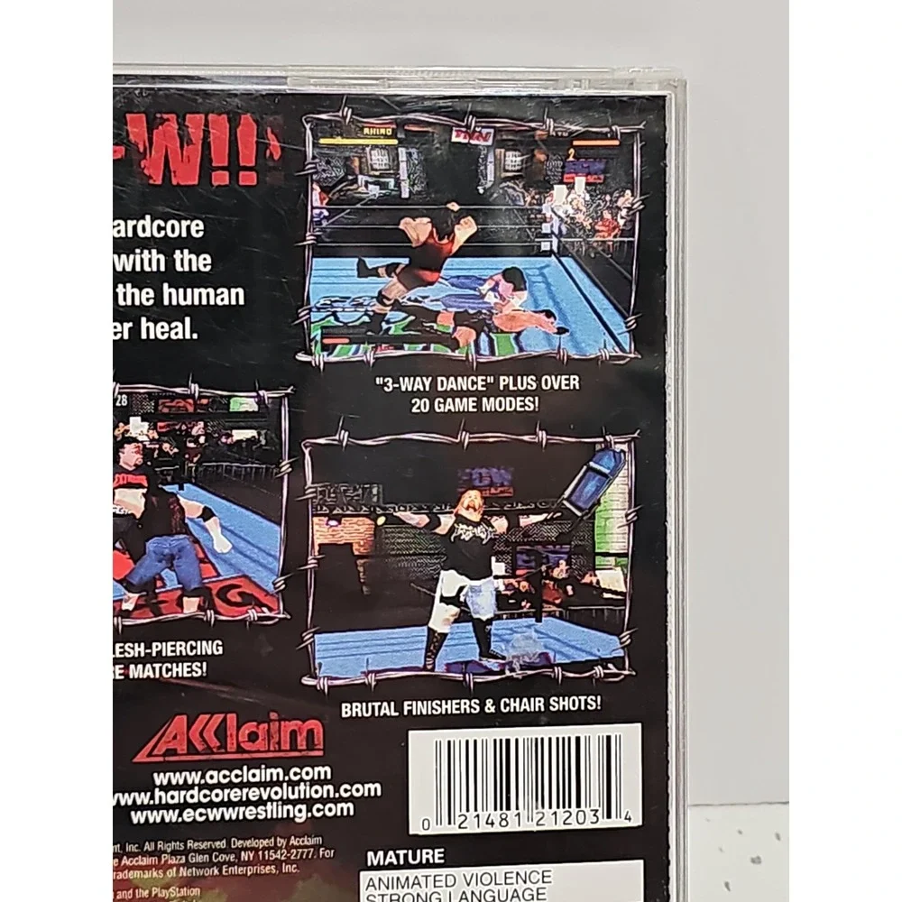 Ecw-Hardcore Revolution - Sony PlayStation 1